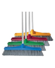 Oates Jumbo Indoor Broom with Handle 450mm - GREEN