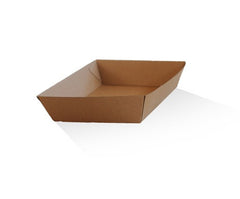Tray Medium/Brown Corrugated Plain/Brown 250pc/ctn (PCT3)