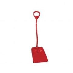 Vikan Shovel Long Handle Large Blade RED