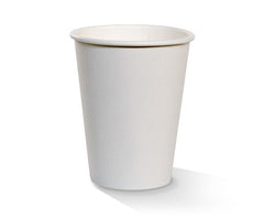 12 OZ PLA Coated SW Cup/Plain white 1000pc/ctn