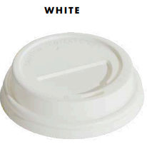 4oz Pinnacle Travel Lid WHITE  PP (4TLWPP)