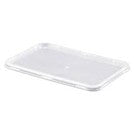 PET Lid for Rectangular Container - Fit 500-1000ml 300pc/ctn
