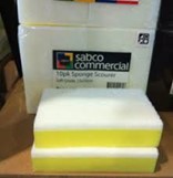 Sponge Scourer White / Yellow 10pk