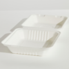 Sugarcane High Top Dinner Box Clamshell 200pc/ctn