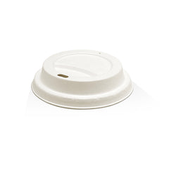 Bagasse Lid-*8/12/16/20oz (90mm)1000pc/ctn