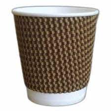 Coffee Cup Ripple Wall