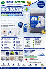 Pre Wash + Powerful Stain Removal for Laundry, Carpets & Upholstery