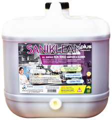 SaniKlean Plus - Food Surface Sanitiser Concentrate