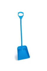 Vikan Shovel Long Handle Large Blade BLUE