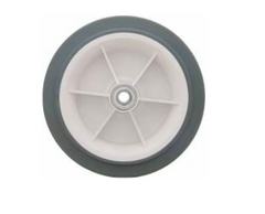 Polivac PV25/SV 8" Wheel Grey Rubber & Cap