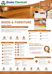 Enviro Wood & Furniture Polish & Protect – Restore Shine, Enhance Colour & Protect Timber