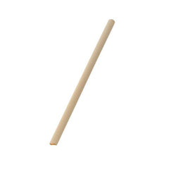 bamboo fiber straw bubble tea flat cut
