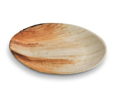 Palm round Plate Med 9'' 100pc/ctn (PPRO9)