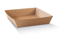 Tray Large/Brown Corrugated Plain/Brown 250pc/ctn