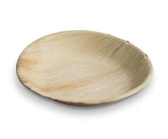 Palm round Plate SMALL 18cm/7'' 100pc/ctn  (PPRO7)