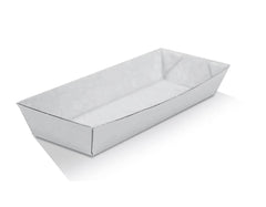 White corrugated tray / hot dog 600pc/ctn  (WCT6)