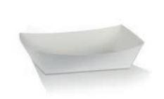 #4 LARGE TRAY/White CARDBOARD 400/CTN