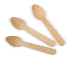 Coated Wooden Tea Spoon 5000pc/ctn