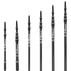 UNGER Ninja Carbon Telescopic Pole 3 Section 3.5M