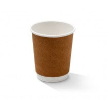 8 oz PE Coated DW Cup/Standard Kraft 500pc/ctn