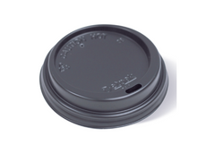Duflex Coffee Cup Lids Black to Suit  8/12/16oz 90mm cups (1000pcs) (OL-B)