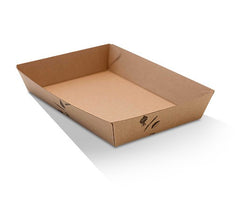 Tray X-Large/Brown Corrugated Plain/Brown 100pc/ctn