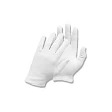Cotton Gloves Large  1 pair