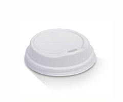 GreenMark Coffee Cup Lid White (PLA) 8oz  80mm (RP8HL-03)