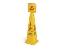 Warning Sign Cone Deluxe